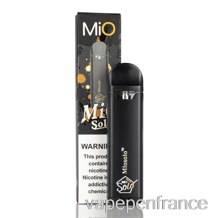 Stylo Vape Noir Pour Appareil Rechargeable Mio Solo